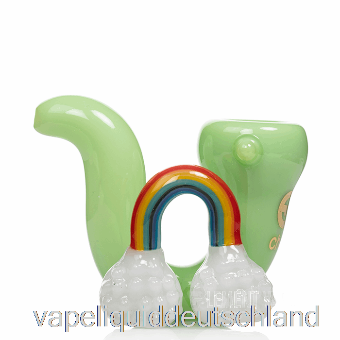 Cheech Glass Rain 'n' Rainbows Handpfeife Grün (Jade) Vape Deutschland